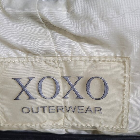 XOXO Women's Off-White Puffer Coat - Picture 4 of 10